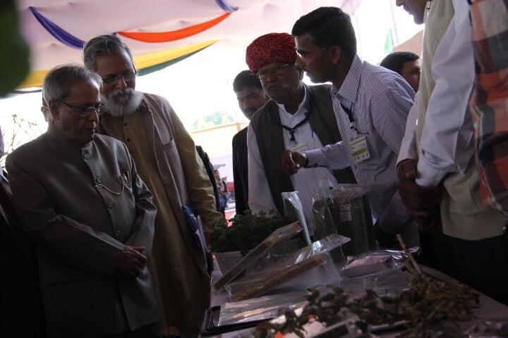 With former President of India